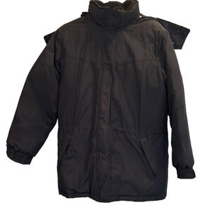 Eddie Bauer Goose Down Warm Black Winter Coat